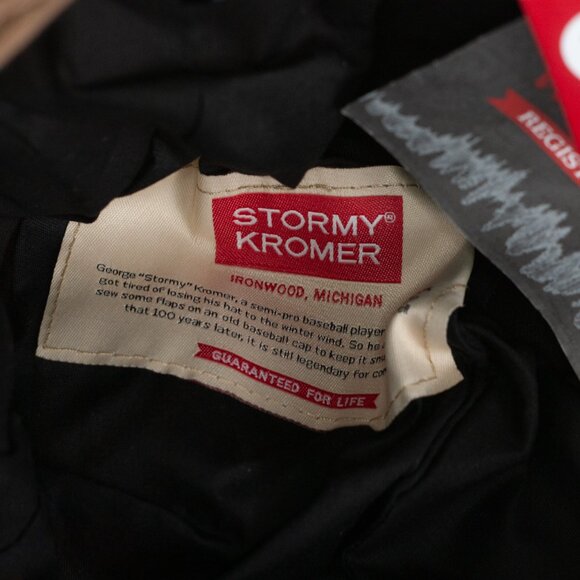 Stormy Kromer Waxed Cotton 1903 Hat in Sand Made In USA - NWT Size 7-3/4" - Picture 5 of 6